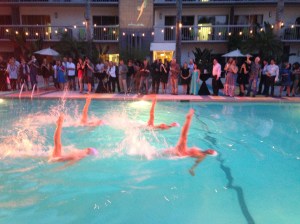 The Sportsmen's Lodge offers an oversized swimming pool