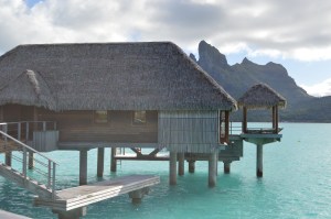 Over water bungalow with plunge pool - by Jill Weinlein