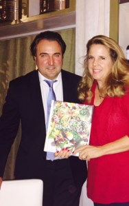 (Laurent Halasz with writer)