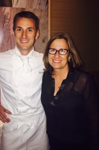 (Executive Chef Chris Emerling and owner Susan Disney Lord - Photo by Jill Weinlein)