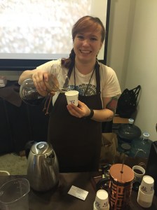 Peet's Coffee Barista Trainer Melanie - Photo by Jill Weinlein