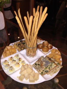 Appetizers served at your Oscars Party - Photo by Jill Weinlein