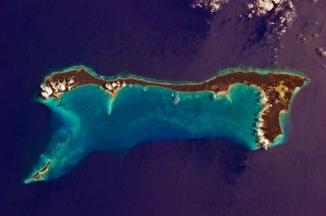 Astronaut photograph of Cat Island.