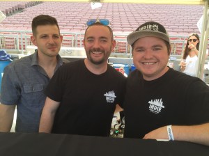 (Happy guys from Indie Brewing Company - photo by Jill Weinlein)