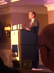 Los Angeles Mayor Eric Garcetti - Photo by Jill Weinlein