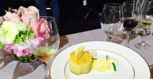 (Chef Gale Gand's dessert - photo by Jill Weinlein)