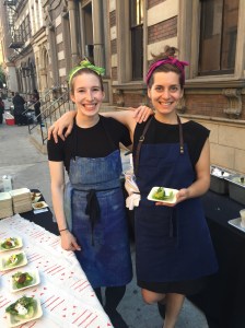 (Chefs Sara Kramer and Sarah Hymanson - Madcapra - Photo by Jill Weinlein)