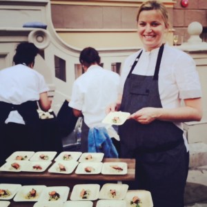 (Talented Chef Megan Logan - Photo by Jill Weinlein)
