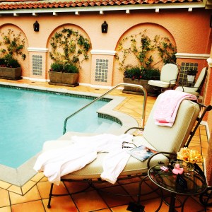 Swim in Elizabeth Taylor's pool