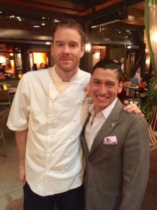 Executive Chef Larry Greenwood and General Manager Mario