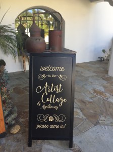 Step into the Artist Cottage - Photo by Jill Weinlein