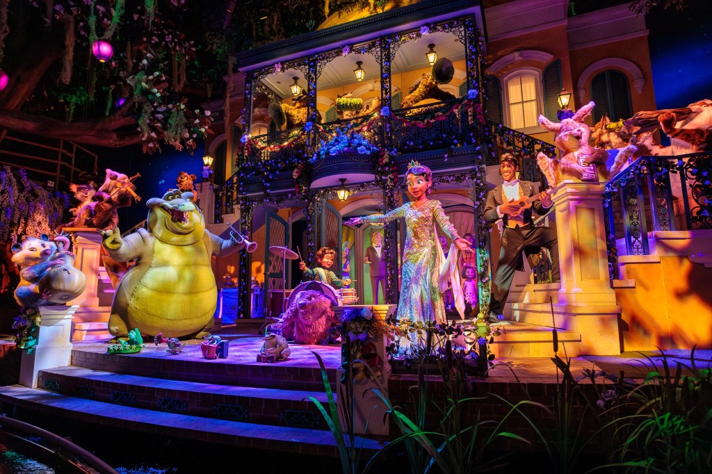 Tiana's Bayou Adventure. Photo by Disneyland Resort.
